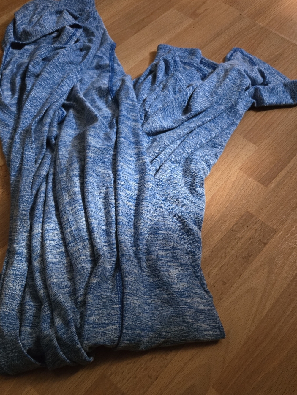 LuLaRoe Blue Heathered Open Cardigan